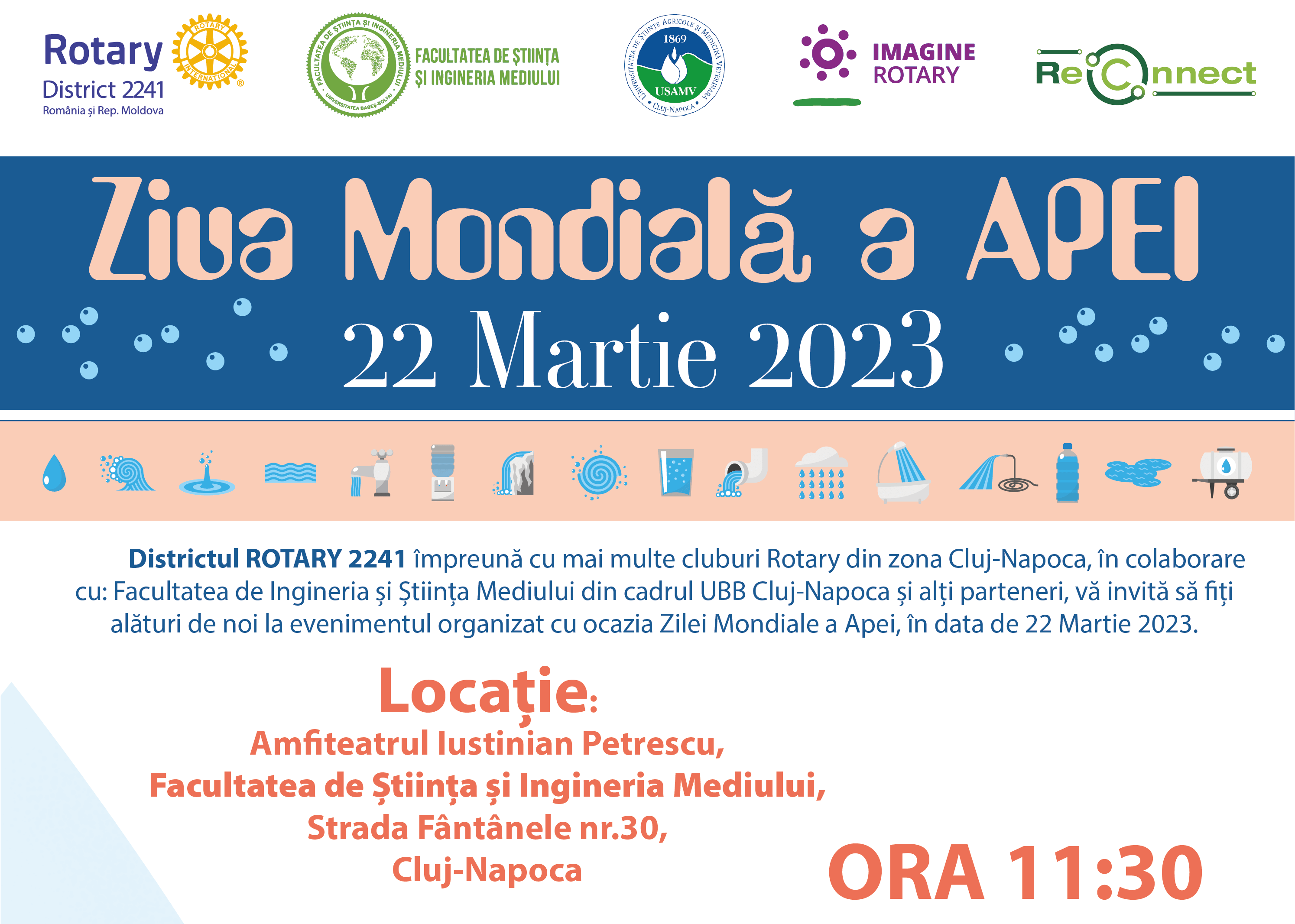 Ziua Mondială a Apei la Cluj-Napoca